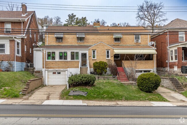 You can find large duplexes throughout the neighborhood of Brookline.