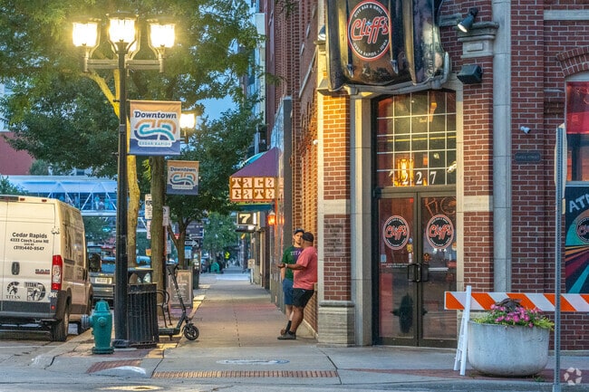 The unique character of Downtown Cedar Rapids is reflected in its eclectic mix of cultures.