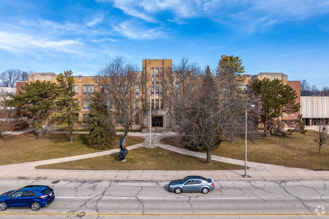 Central High Schools original building.