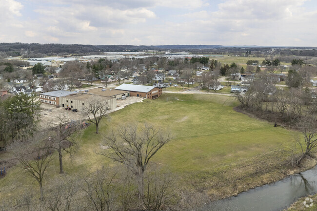 Mazomanie Elementary School sits near Black Earth Creek.