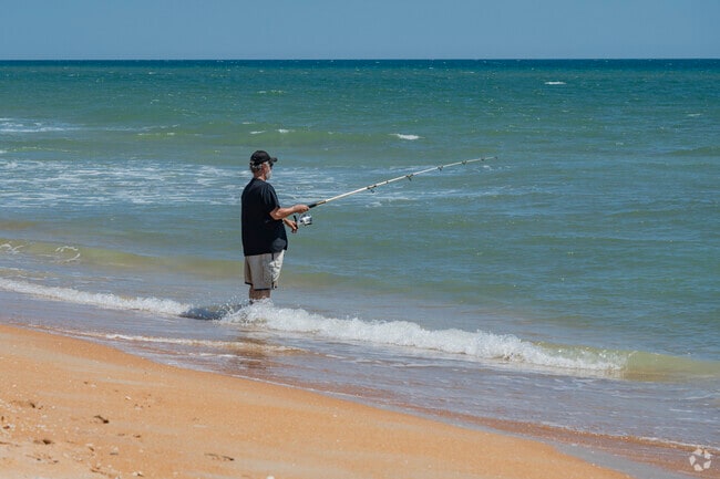 Try some saltwater fishing in the Atlantic Ocean near Ormond Terrace.