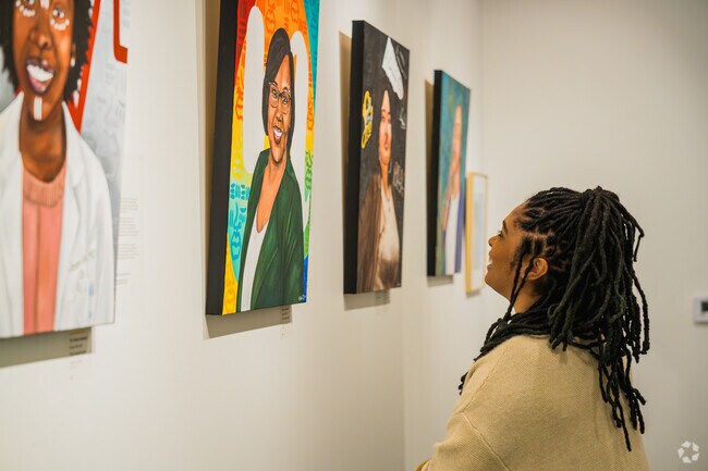 Explore art and literature at The Concrete Rose in Conestoga Heights.