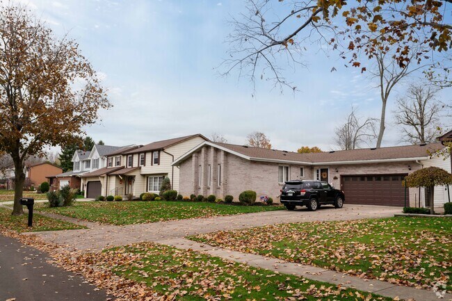 Irvington Creekside is beautiful for a walk on a fall day.