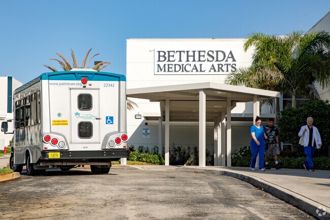 Palm Tran is an affordable option for getting around the Chapel Hill neighborhood.