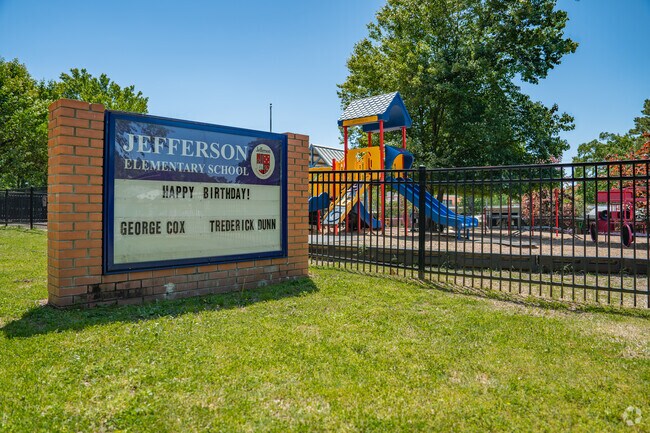 Jefferson Elementary School serves Cammack Village's children.