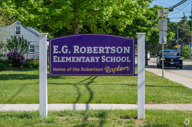 Robertson Elementary School in Warwick, Rhode Island.