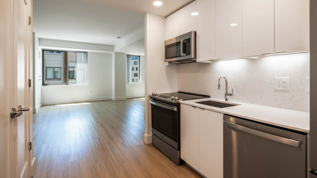 Kitchen with Stainless Steel Appliances