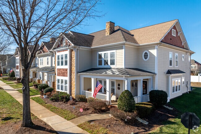 There are many different styles of townhomes in Indian Trail.