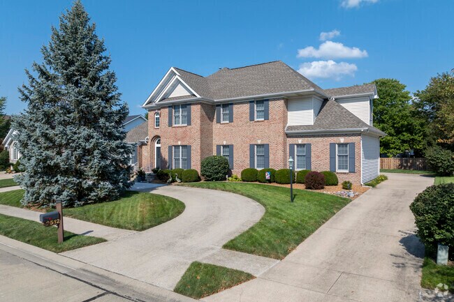 Homes in Cobblestone Estates are new builds and feature new traditional architecture.