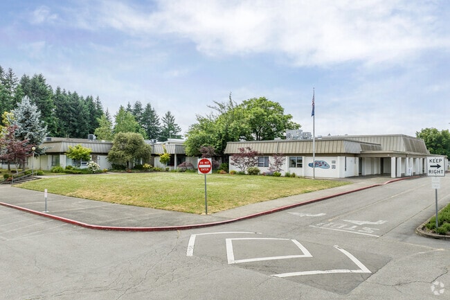 The Front of  at Stafford Primary School.