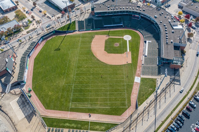 Dozar Park, located in Downtown Peoria, is the home of the Peoria Chiefs.