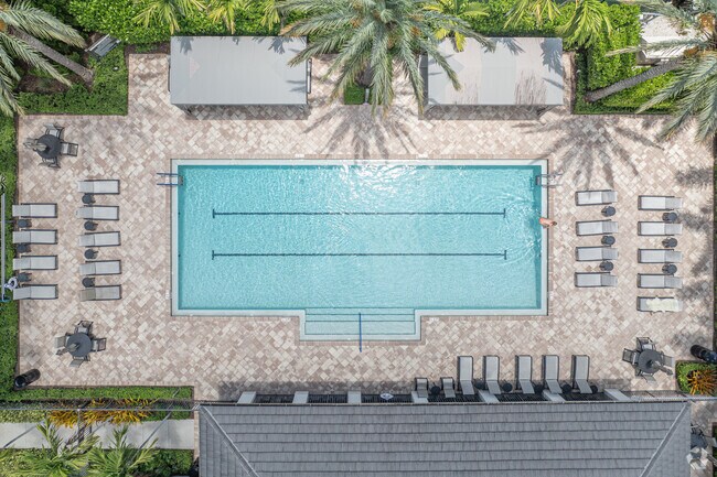 The community pool in Tuscany is perfect for sunny days.