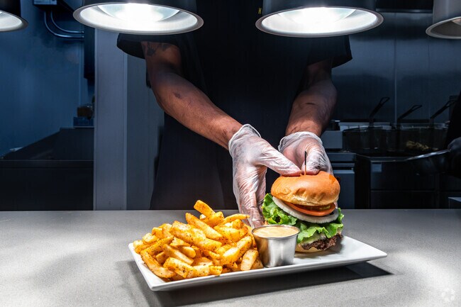 They take their burgers seriously at North Avenue Market in Uptown.
