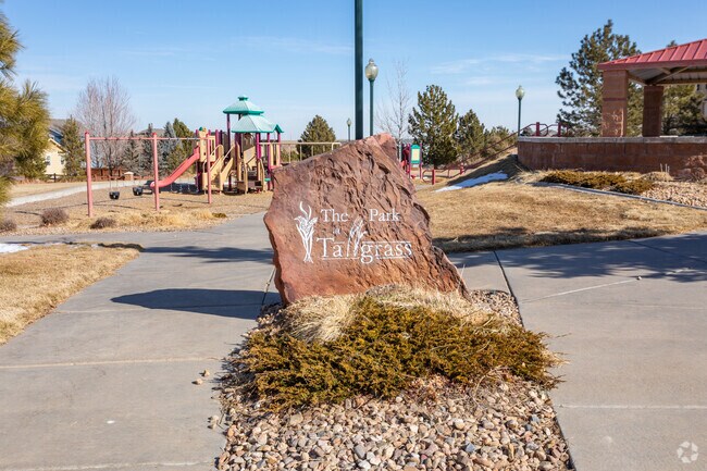 The Park at Tallgrass is one of two parks named after the neighborhood..