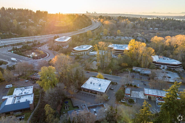 Aerial view of Cedar Crest Academy Kirkland.