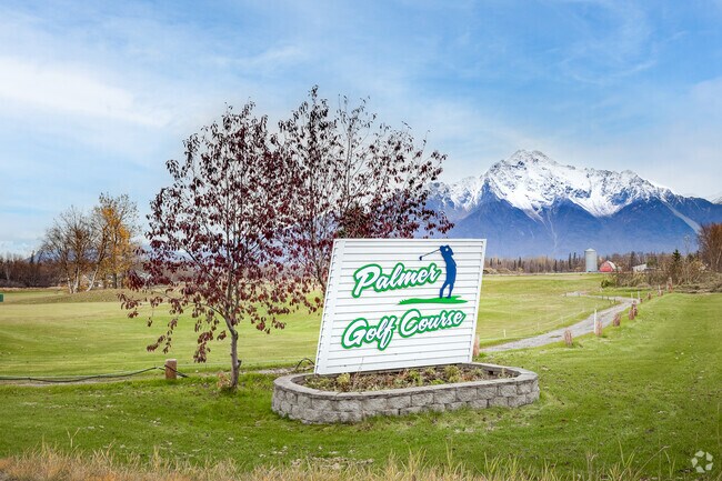 Palmer Golf Course offers 18 holes with views of the Matanuska Valley.