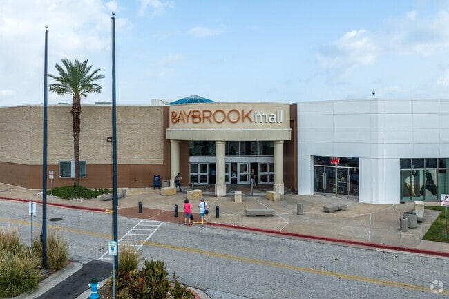 Baybrook Mall offers residents of Webster a chance to shop at multiple name brand outfitters.