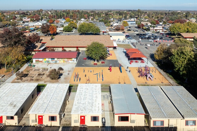 The campus of Kerman-Floyd Elementary School in Kerman.