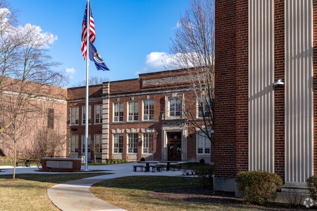 Kids can easily walk or bike to school when they attend Pierce Middle School.