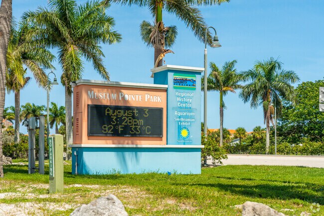 The museum is at the entrance to South Beach, just over the bridge.