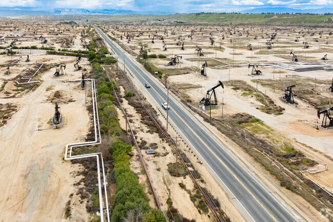 Oildale residents head to the Sierra Nevada foothills through the oil fields.