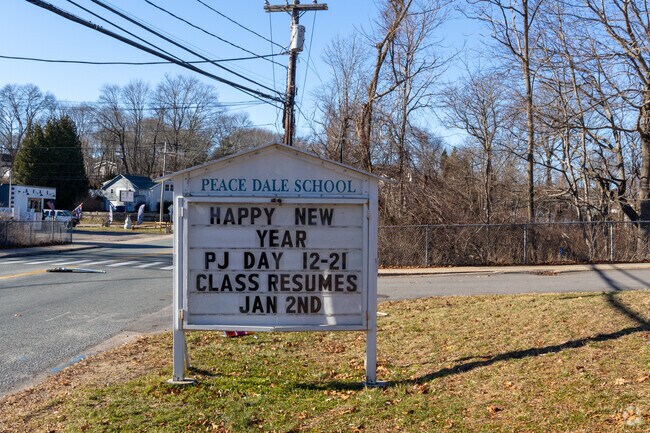 Bulletin board at Peace Dale Elementary School in South Kingstown, RI.