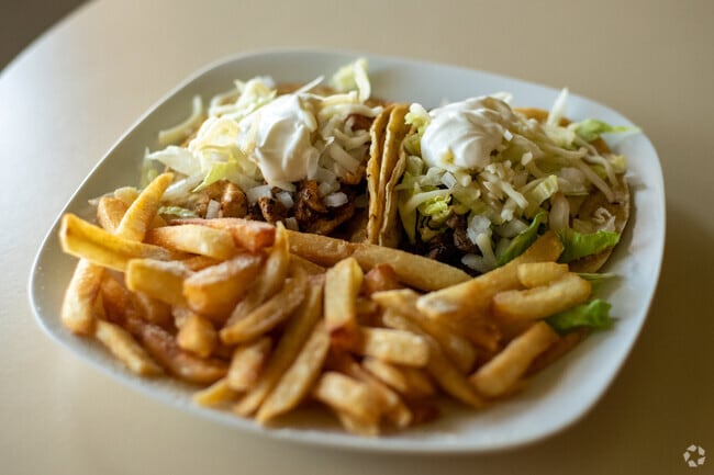 Serving both Mexican and American food, Naty's Fast Food in Bram's Addition is a local favorite.