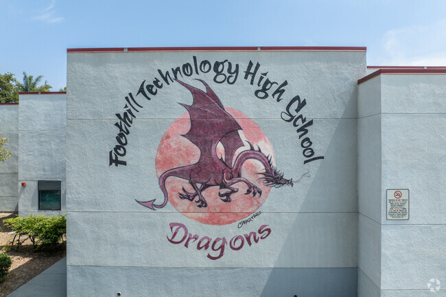 Foothill Technology High School is home of the Dragons and serves Ventura, Ca.
