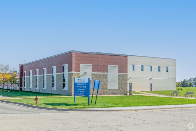 Local children often attend Prairie Knolls Middle School