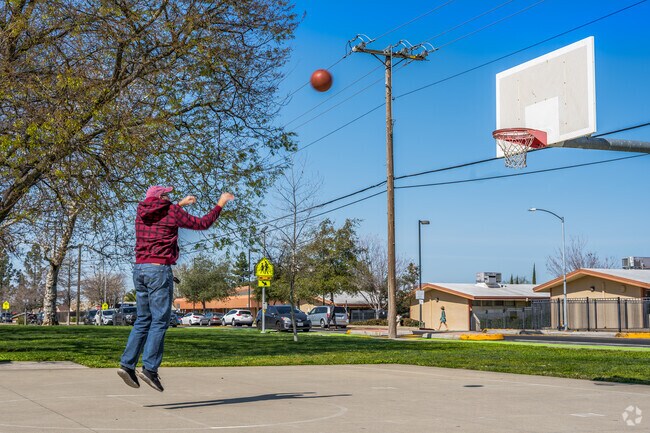 You can practice your free throws at White Rock Community Park.