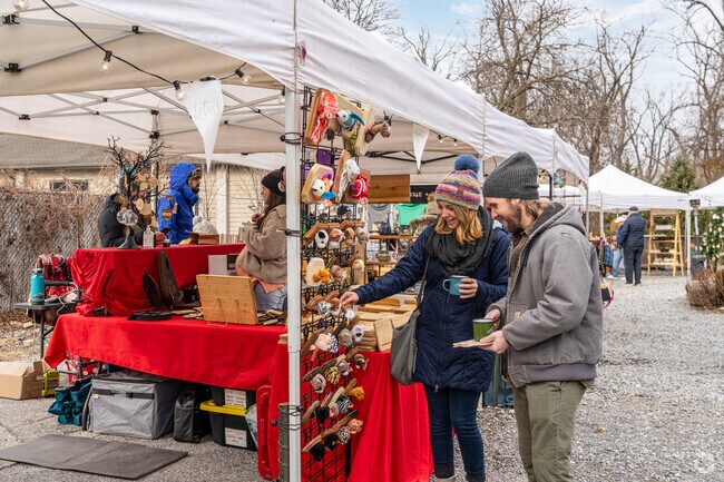 Kennett Square Holiday Village offers seasonal gifts and crafts.