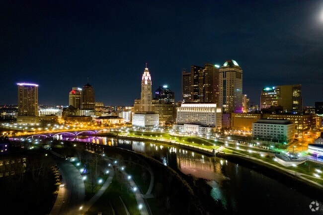 Driving Park is not far from the amenities and lights of Downtown Columbus.