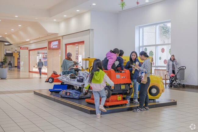 Stop by The Commons shopping mall to enjoy a day out of the rain in Mirror Lake WA.