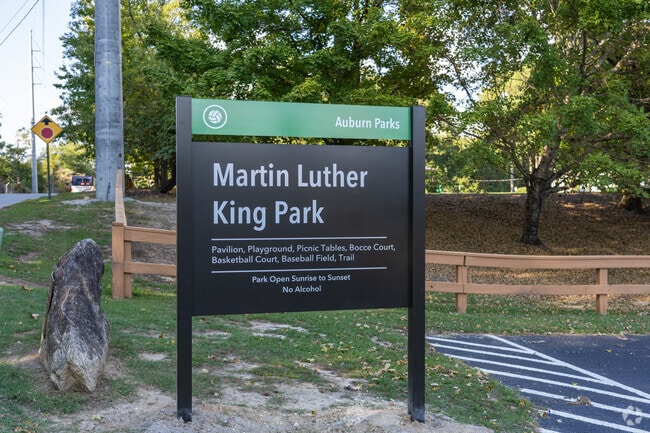 Martin Luther King Park is a local favorite for Solamere residents.