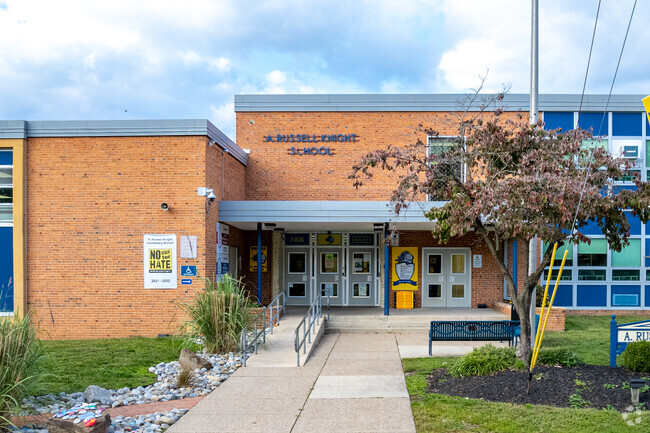 Children can walk to A.Russel Knight School in Cherry HIll Township, NJ.