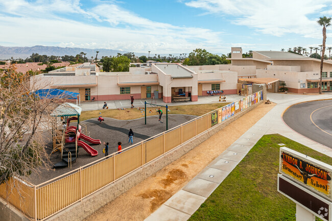 Lyndon B. Johnson Elementary School is public and serves PK & K-5th grade students.