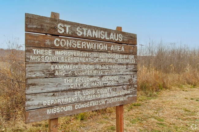 St. Stanislaus Conservation Area is a peaceful spot to relax and enjoy Hazelwood’s natural surroundings.