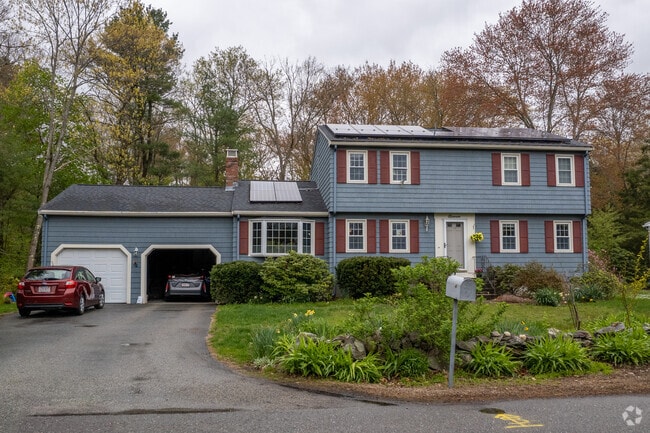 Many single family homes in Acton feature large garages and plenty of room for the kids to play.