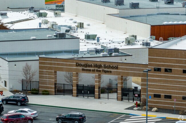 Douglas County High School offers career pathways and college credit programs.