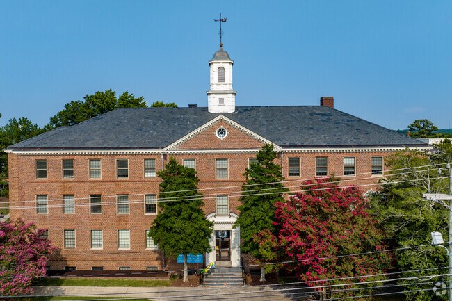 J D Clement Early College High School has just under 400 students in grades 9-12.