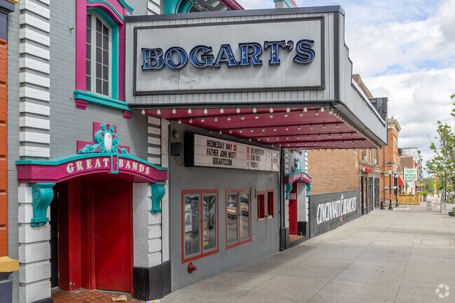 Bogart’s is a live-concert venue in Corryville.