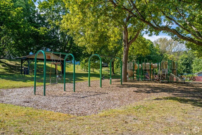 West Mankato Park has a playgorund.