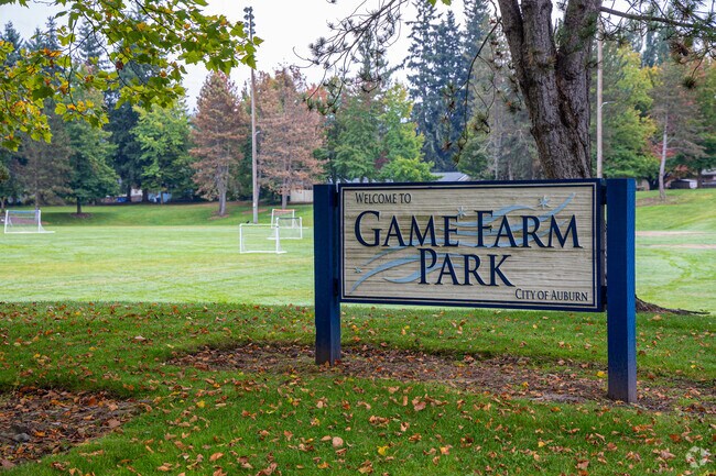 Game Farm Park is one of several parks in Southeast Auburn.