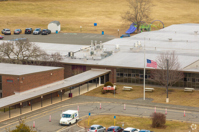 Meadowbrook Elementary School in East Longmeadow is a public pre-k and elementary school.