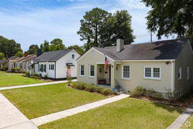 Many homes throughout