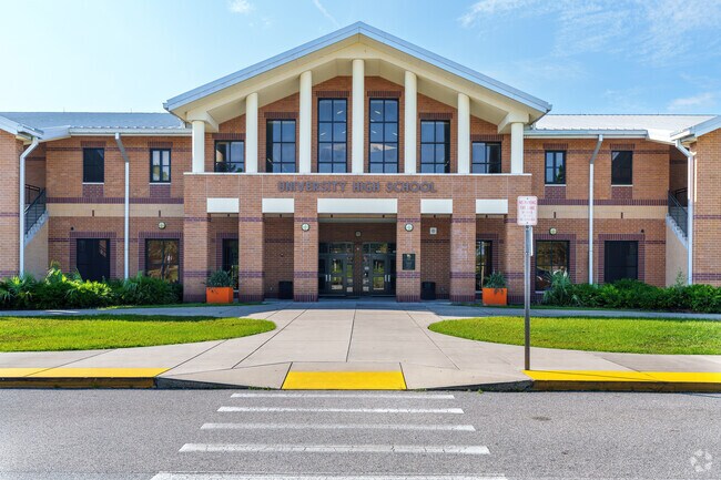 University High School is an above-average school in Orange City offering a strong AP program.