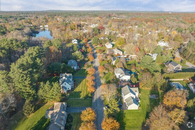 Hanover residents take pride in their well-manicured front lawns.