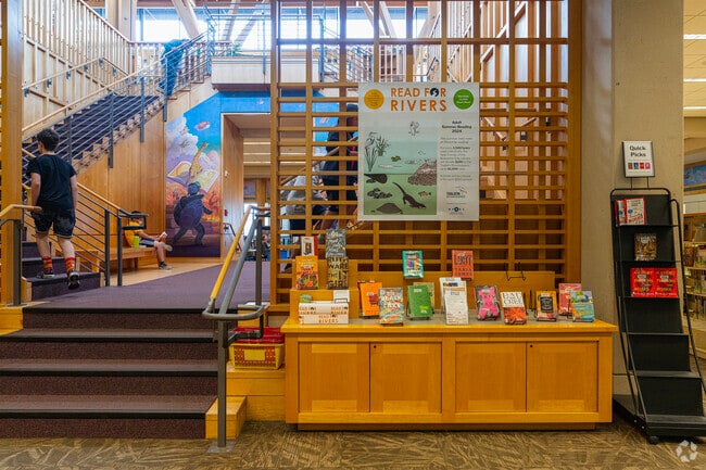 The Beaverton City Library offers many resources to the Beaverton community.