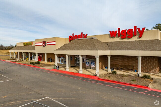 The Piggly Wiggly is a local grocery store that Cartwright residents frequent.