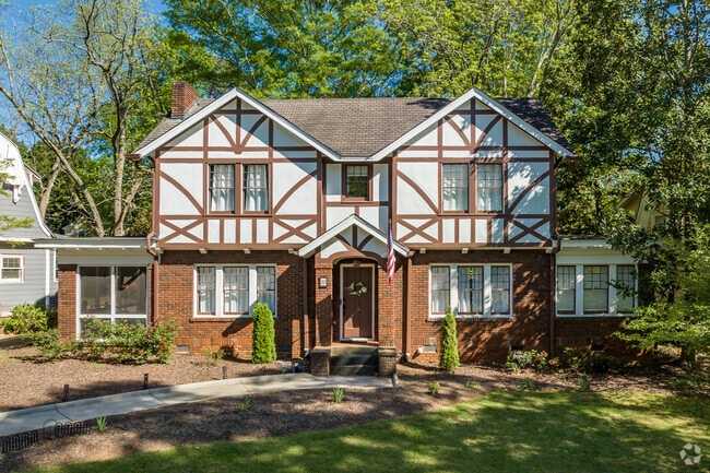 The Gutzon Borglub House is a historic, well-known Tudor home in Avondale Estates.